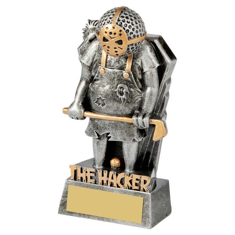 Antique Silver Golf Ball Head – THE HACKER – Ant Silver