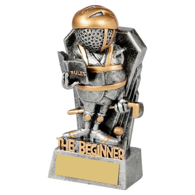 Antique Silver Golf Ball Head – THE BEGINNER – Ant Silver