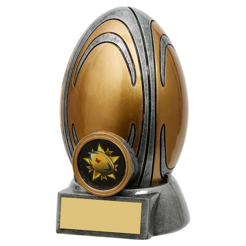 Antique Silver Rugby Ball – Ant Silver