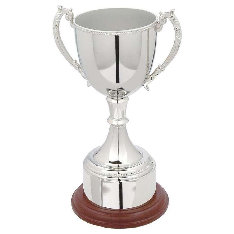Traditional Nickel Plated Cup – Silver