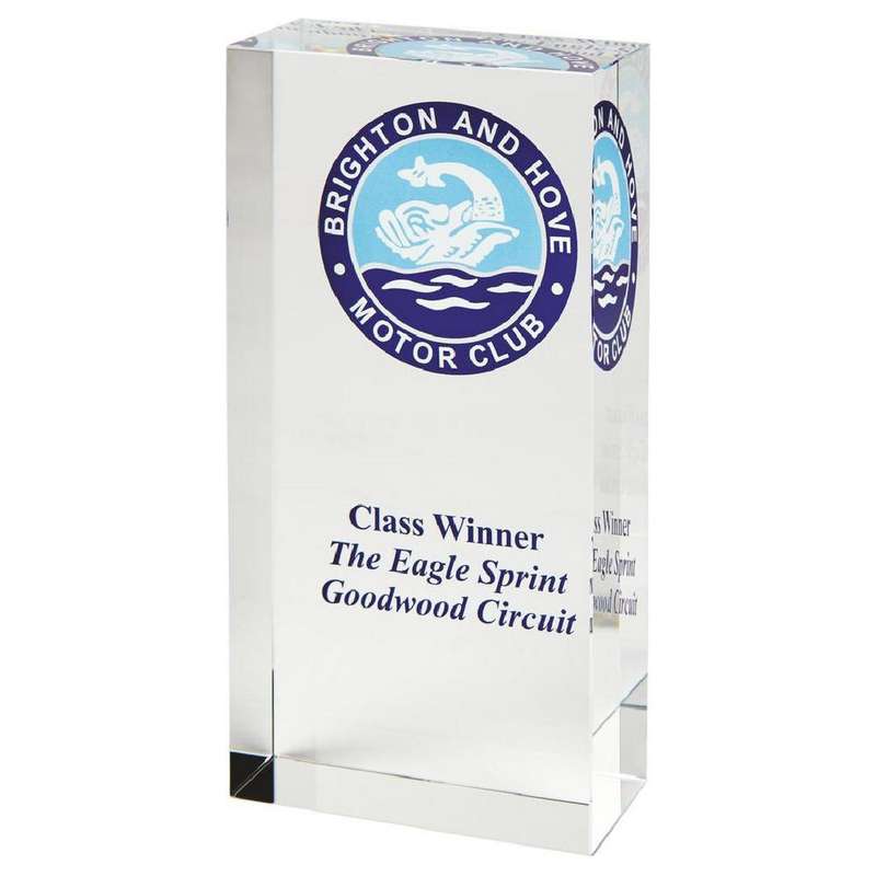 Crystal Block for Colour Printing (In Pres Case) – Clear