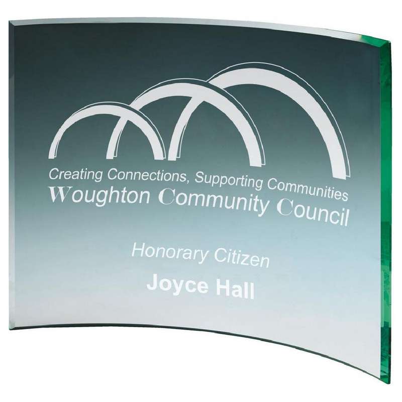 Jade Curve Glass Award – Jade