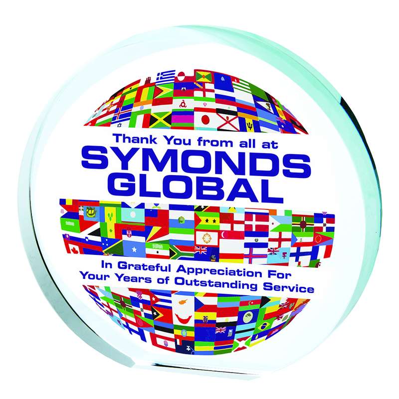 Crystal Circle Award for Colour Printing (In Presentation Case) – Clear