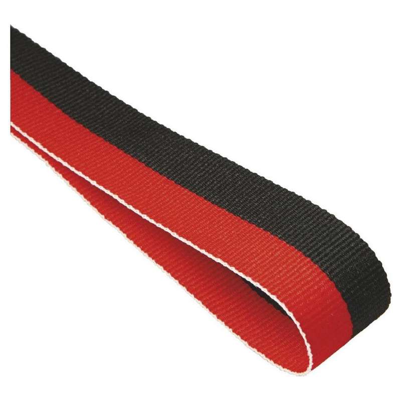 22mm Medal Ribbon – Red/Black