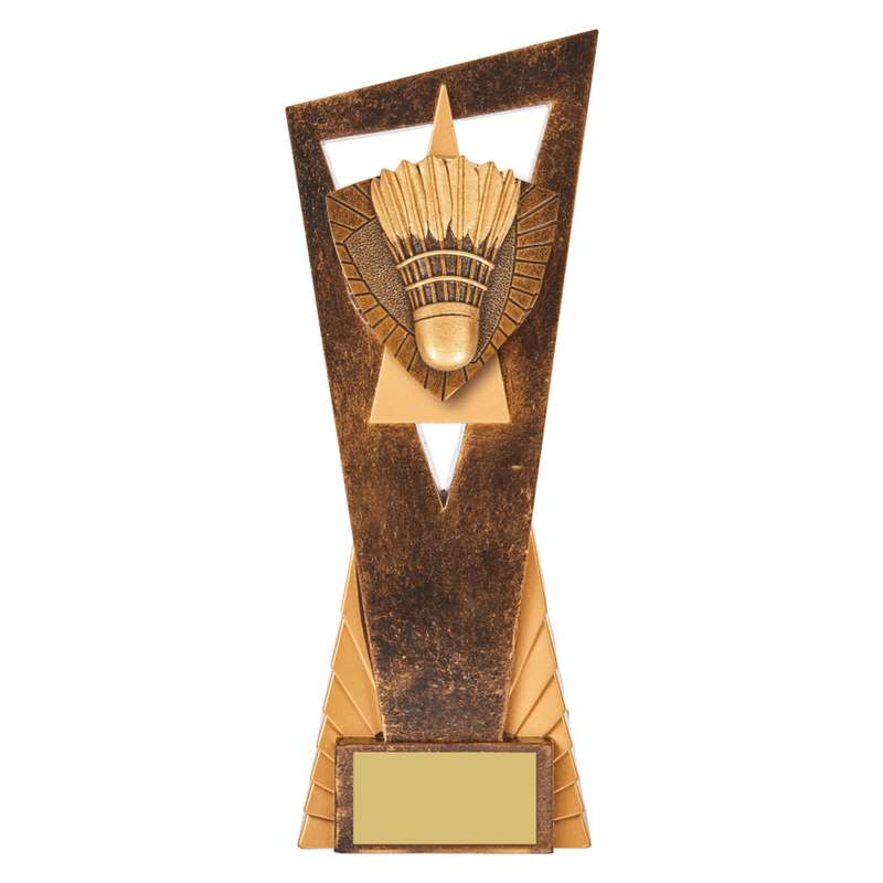 Antique Gold Edge Badminton Award – Ant Gold