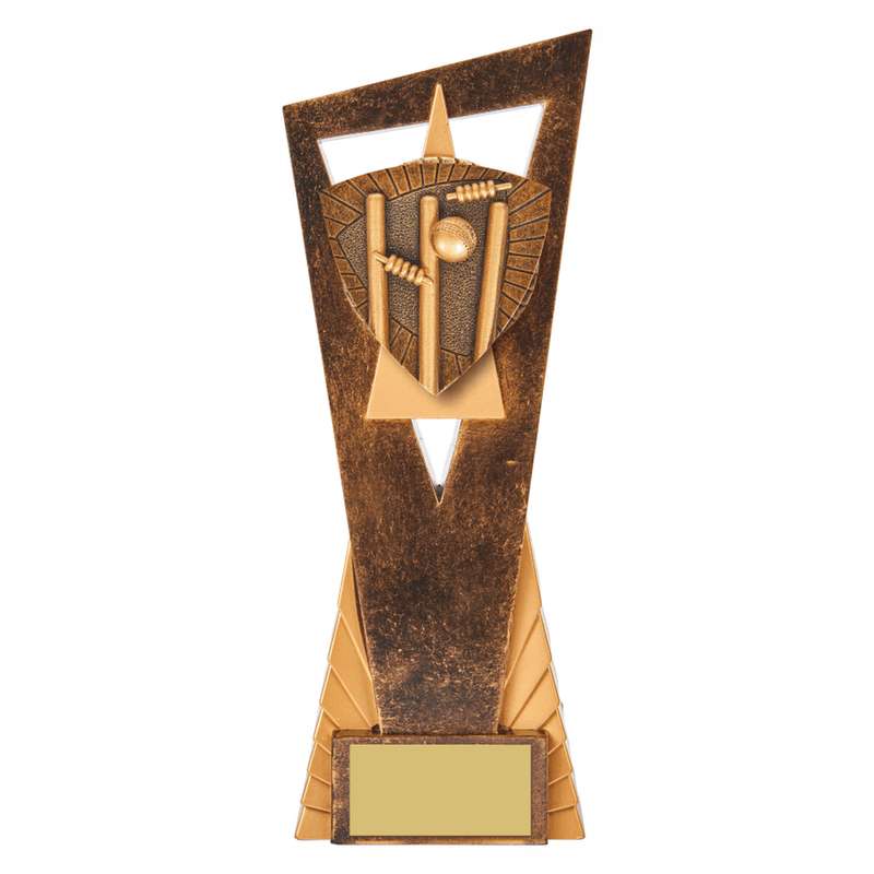 Antique Gold Edge Cricket Stumps Award – Ant Gold