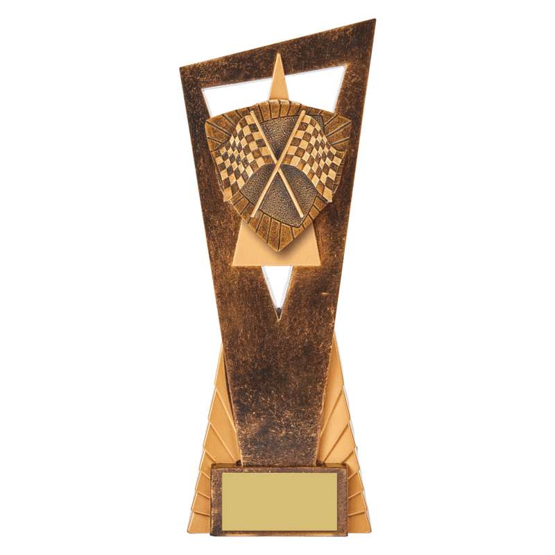 Antique Gold Edge Motor Sports Flag Award – Ant Gold