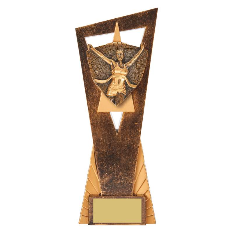 Antique Gold Edge Female Runner Award – Ant Gold