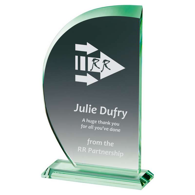 Jade Glass “Sail” ( in Presentation Case) – Jade