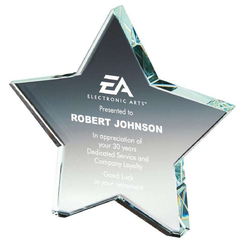 Crystal Star Award (In Presentation Case) – Clear