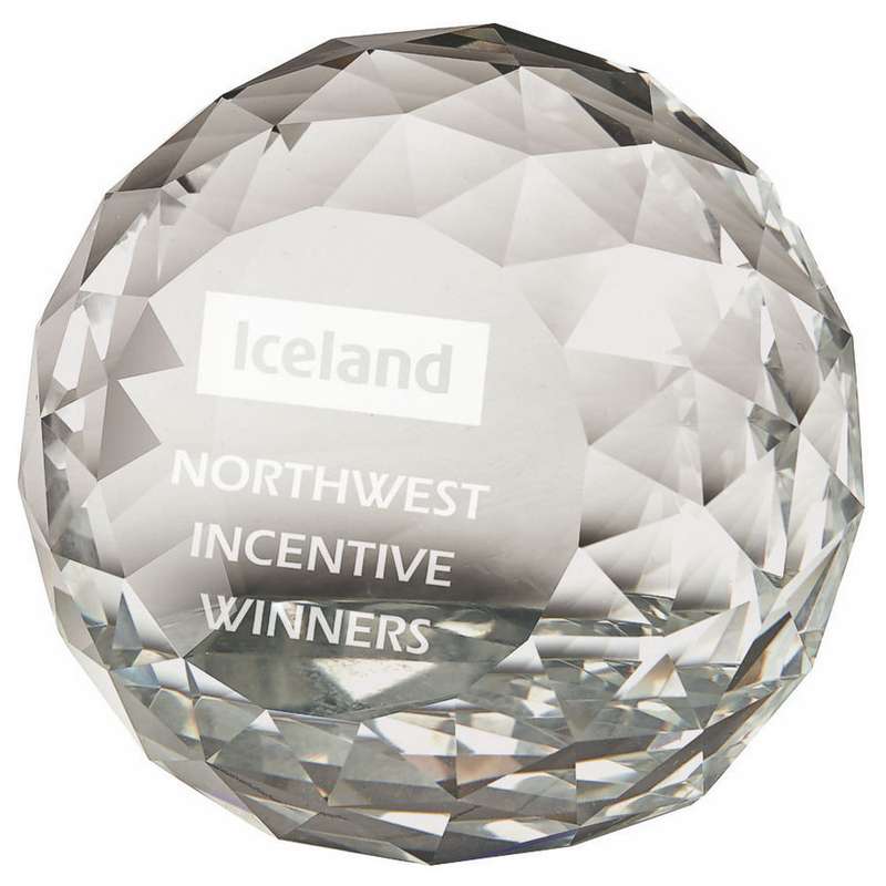 Crystal Maze Paperweight Award (In Presentation Case) – Clear