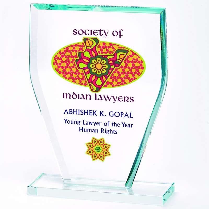 Clear Glass Flat Top for Colour Printing (In Presentation Case) – Clear