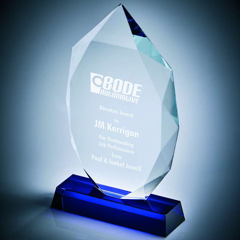 Clear Blue Glass Award – Blue