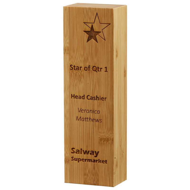 Bamboo Block – Light Oak