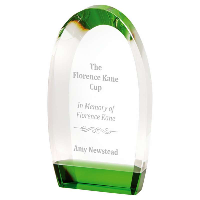 Green and Clear Stand – Green