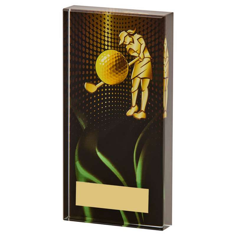 Female Golf Glass Award – Black