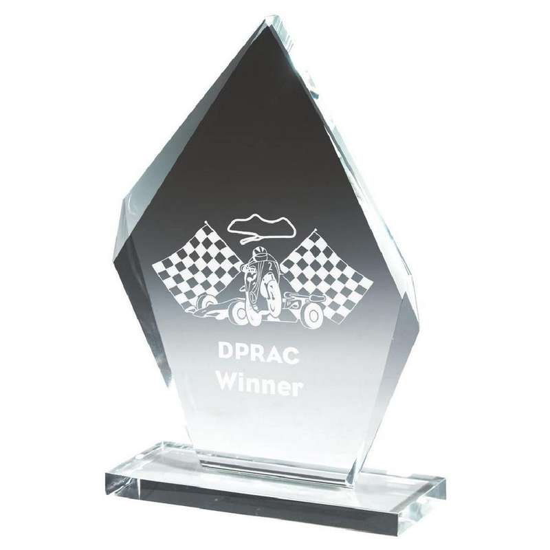 Crystal Iceberg Stand Award (In Presentation Case) – Clear