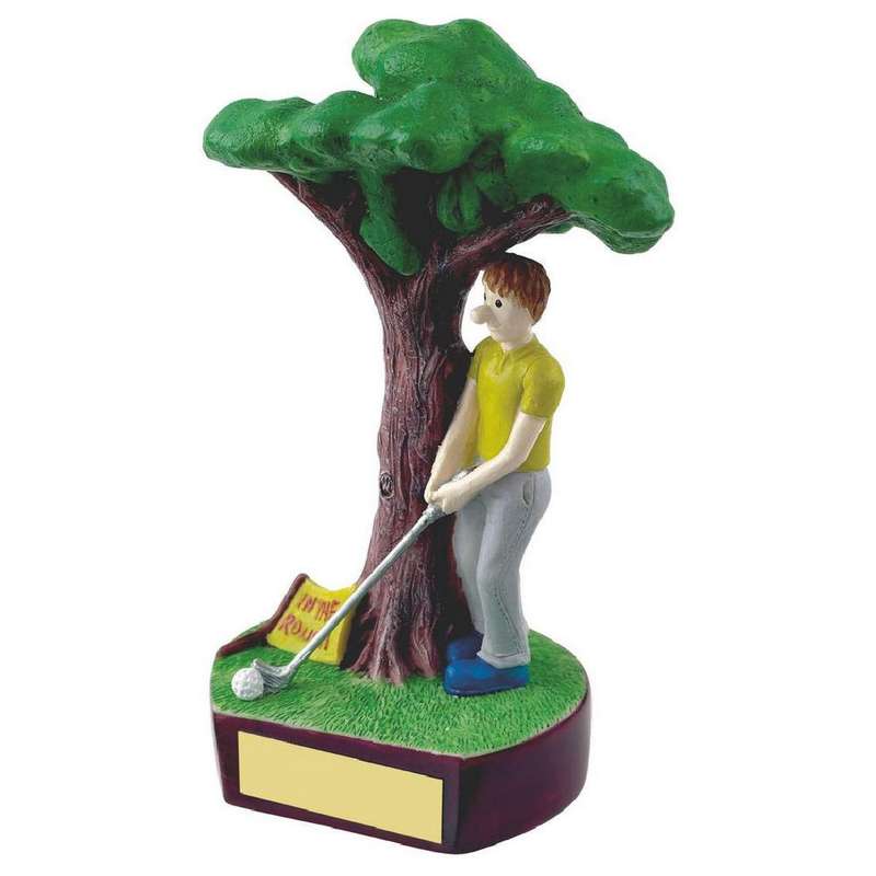 In the Rough Novelty Golf Trophy – Multicoloured