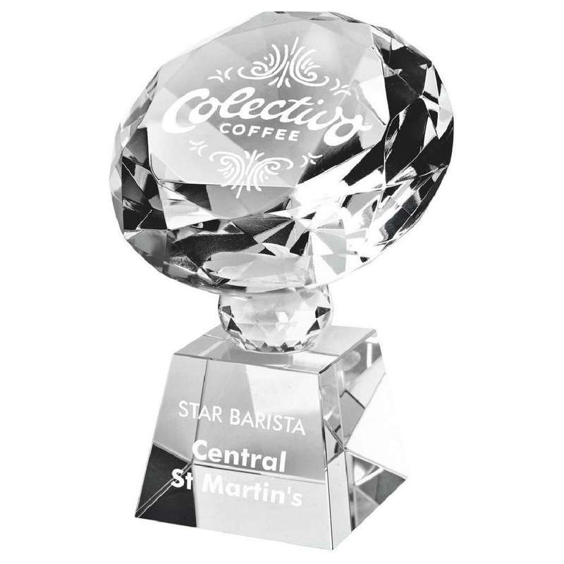 Crystal Diamond Award (In Presentation Case) – Clear
