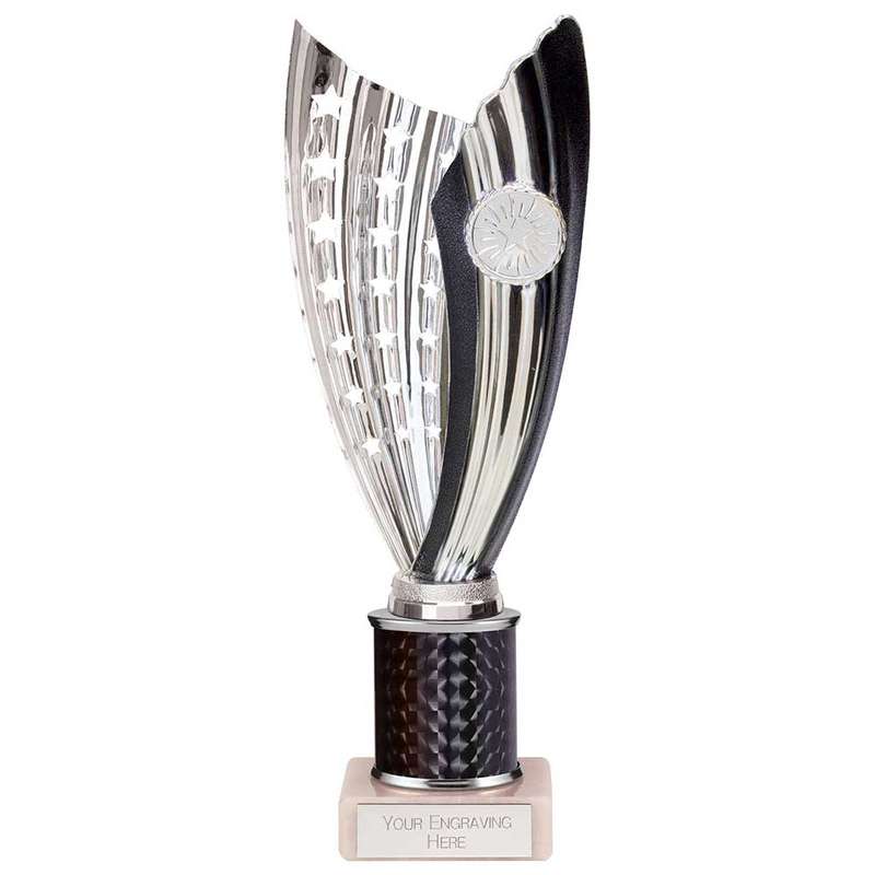 Glamstar Plastic Tube Trophy Black