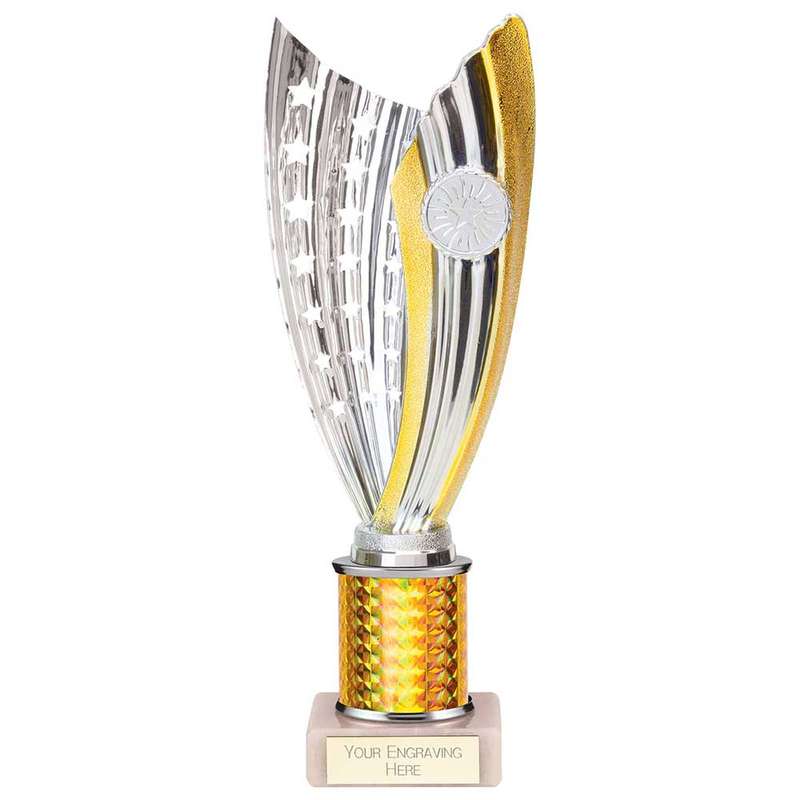 Glamstar Plastic Tube Trophy Gold