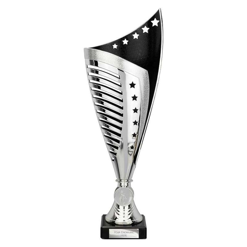 Nebula Trophy Silver & Black