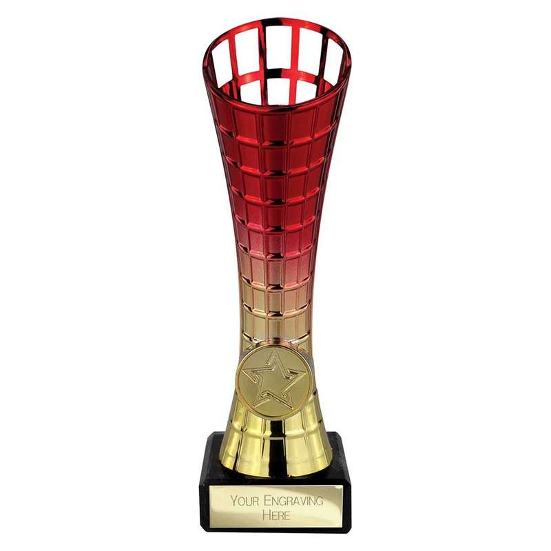 Leader Trophy Red & Gold