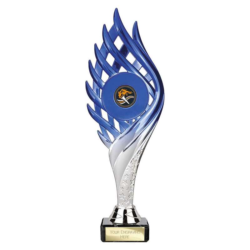 Wildfire Trophy Blue and Silver
