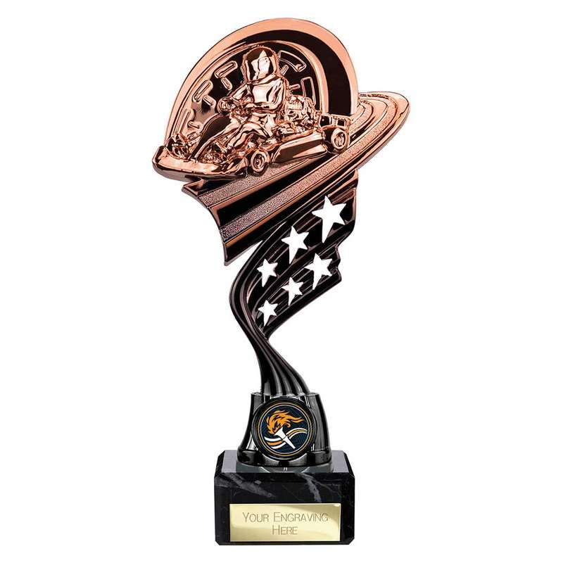 Innov8 Go Kart Plastic Trophy