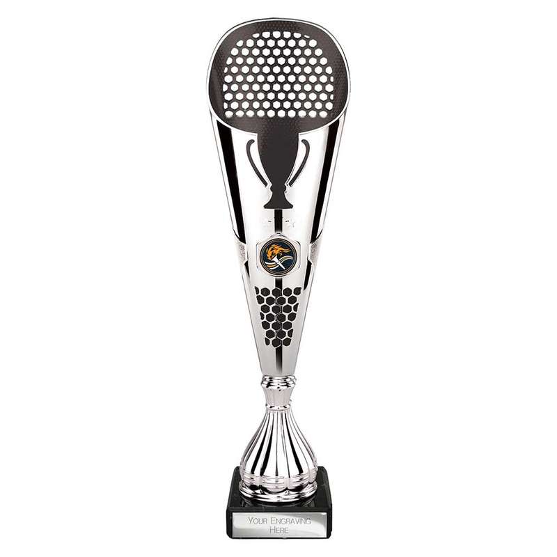 Eclectic Trophy Silver & Black