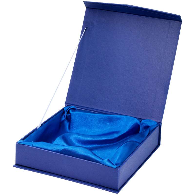 BLUE PRESENTATION BOX FOR SALVERS – 160 x 160 x 35mm (FITS 6in SALVER)