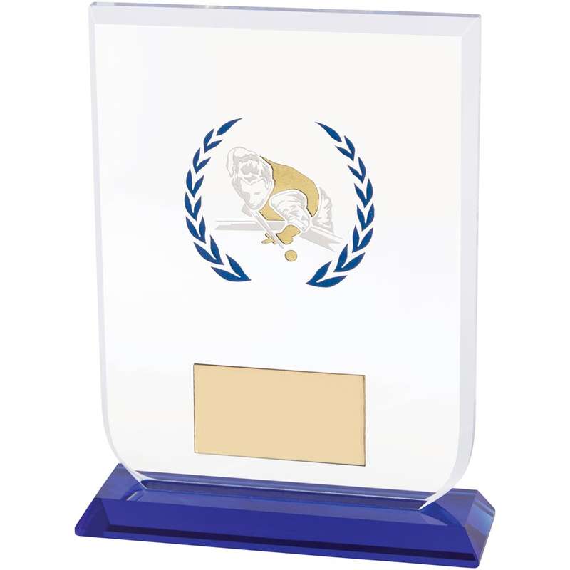 Gladiator Pool Snooker Glass Award