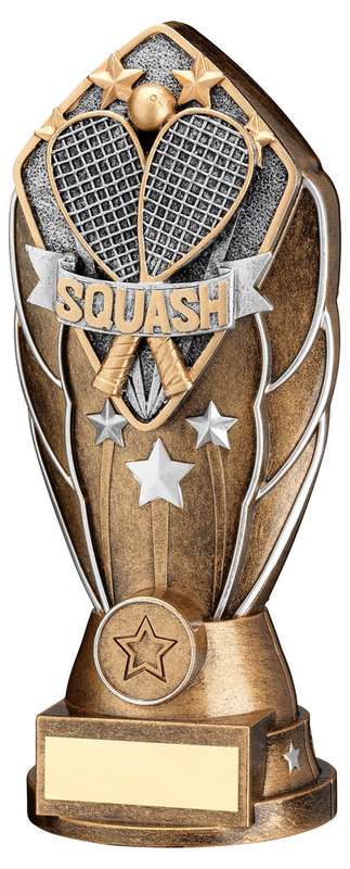 BZ/SILV DIAMOND COLUMN + SQUASH DISC & PLATE (1in CEN) – 6.75in