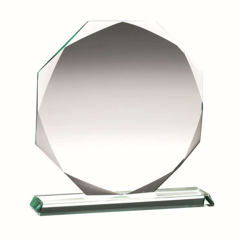 JADE GLASS OCTAGON (10mm THICK) – 5.75in