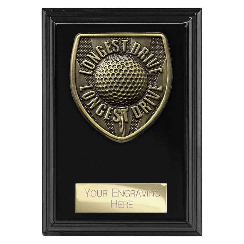 Cobra Plaque Golf Longest Drive Award