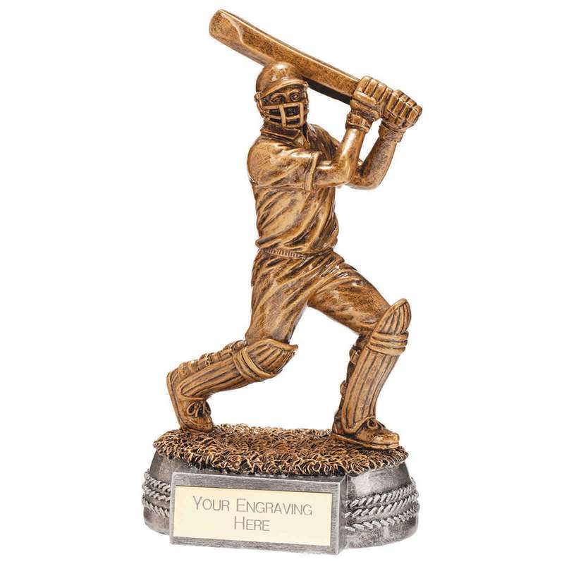 Centurion Cricket Batsman Resin Figure