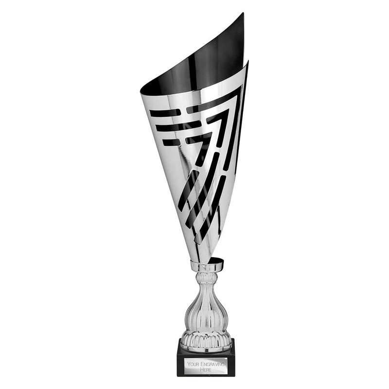 Arrow Laser Trophy Silver & Black