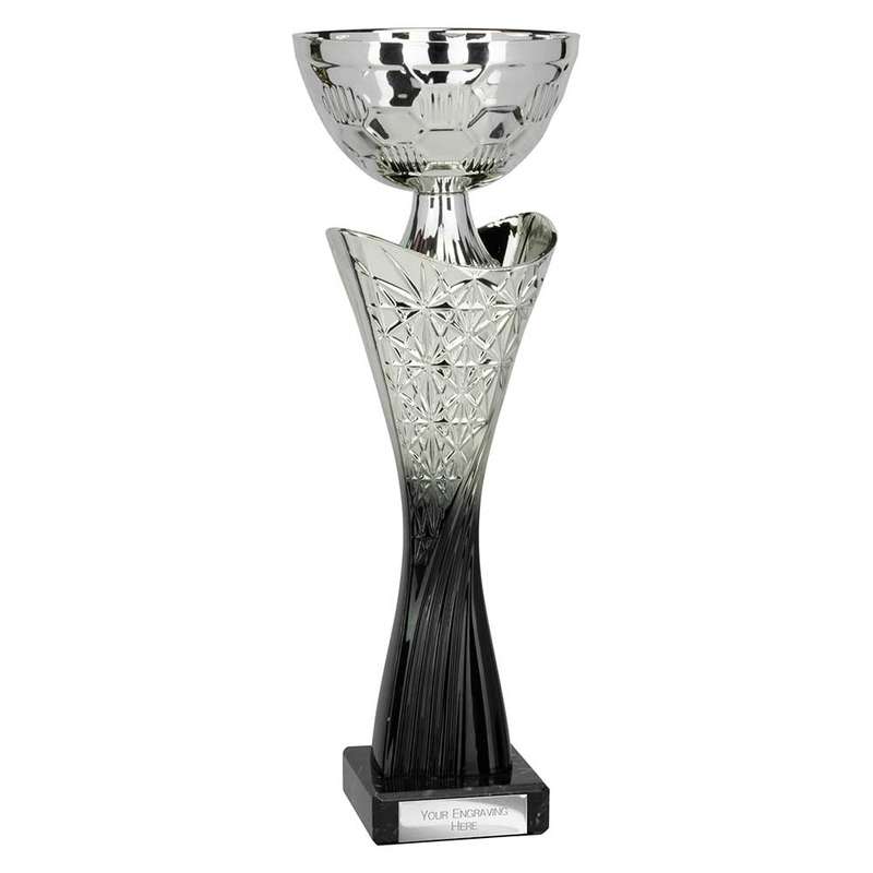 Spark Trophy Silver & Black